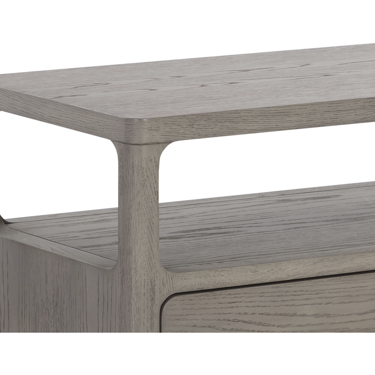 Danette 36 X 27.25 inch Grey Night Stand